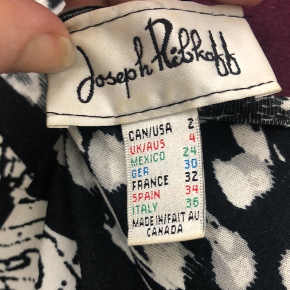 Joseph Ribkoff Dress. Size 2 - Picture 4 of 4